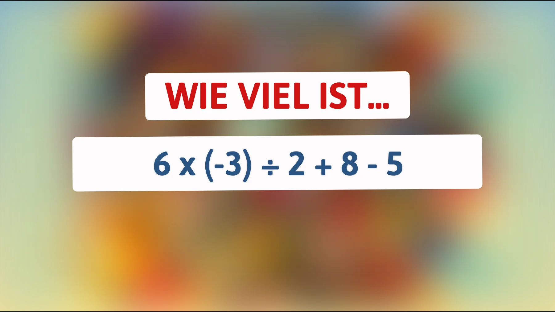 Bist du schlau genug, um dieses mathematische Rätsel zu lösen? Stell dein Gehirn auf die Probe!"