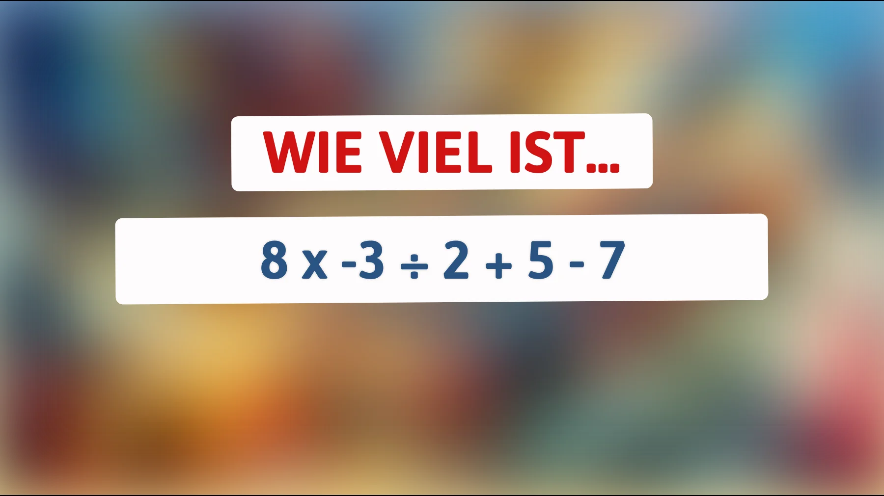 Nur Genies können dieses mathematische Rätsel auf Anhieb knacken – traust du dich, es zu lösen?"