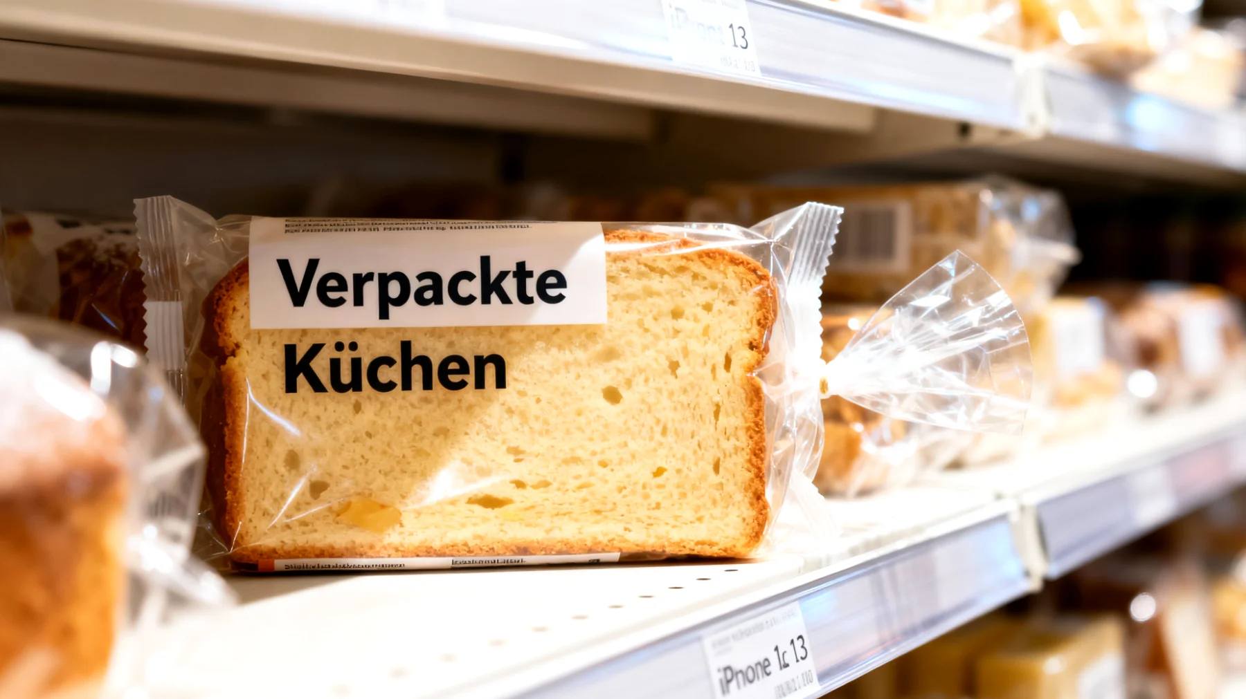 Verpackte Kuchen"