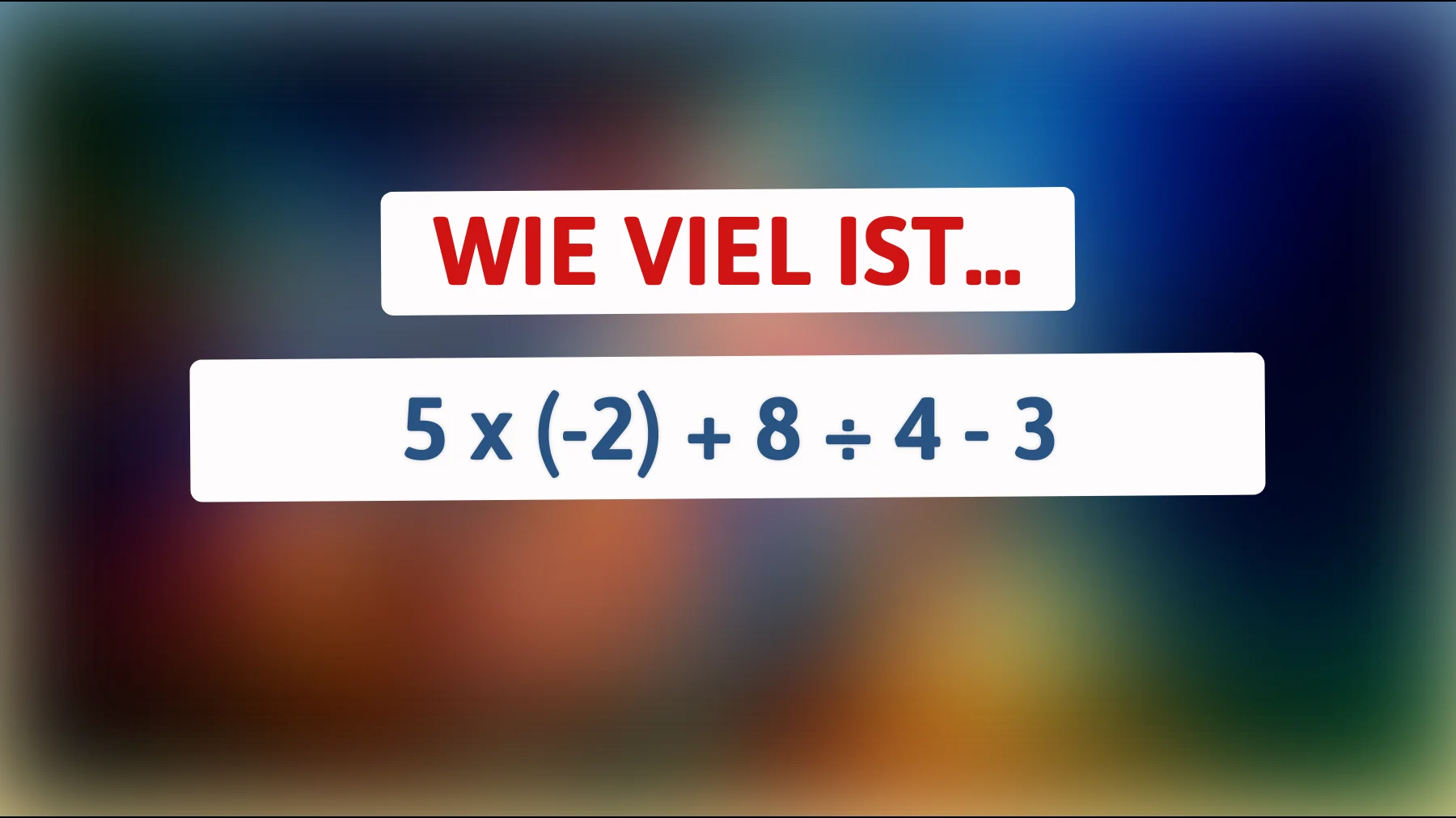 Bist du ein echtes Mathe-Genie? Nur die Klügsten lösen dieses Rätsel auf Anhieb!"